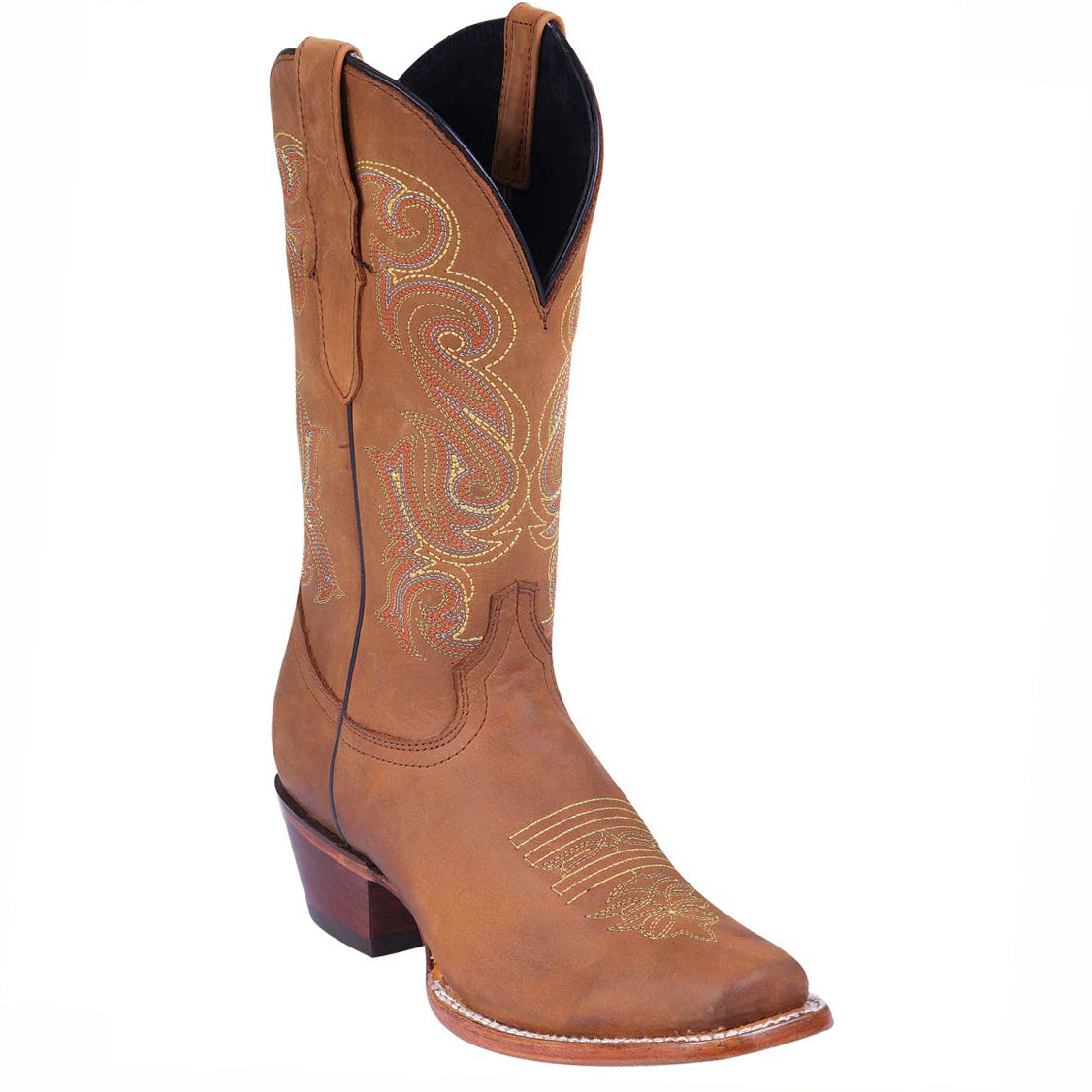 squared cowgirl boots