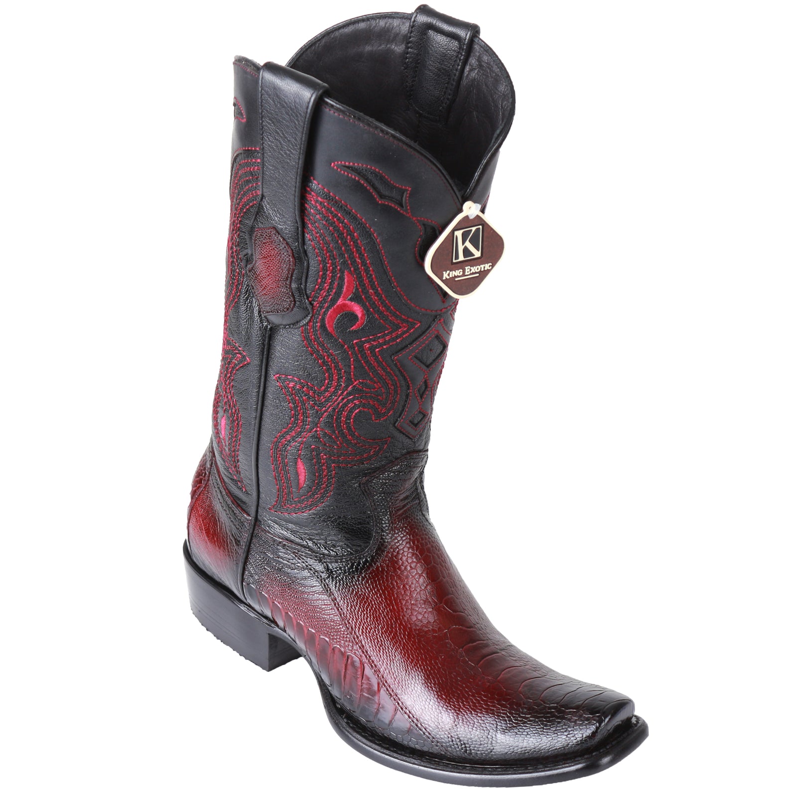 mens burgundy cowboy boots