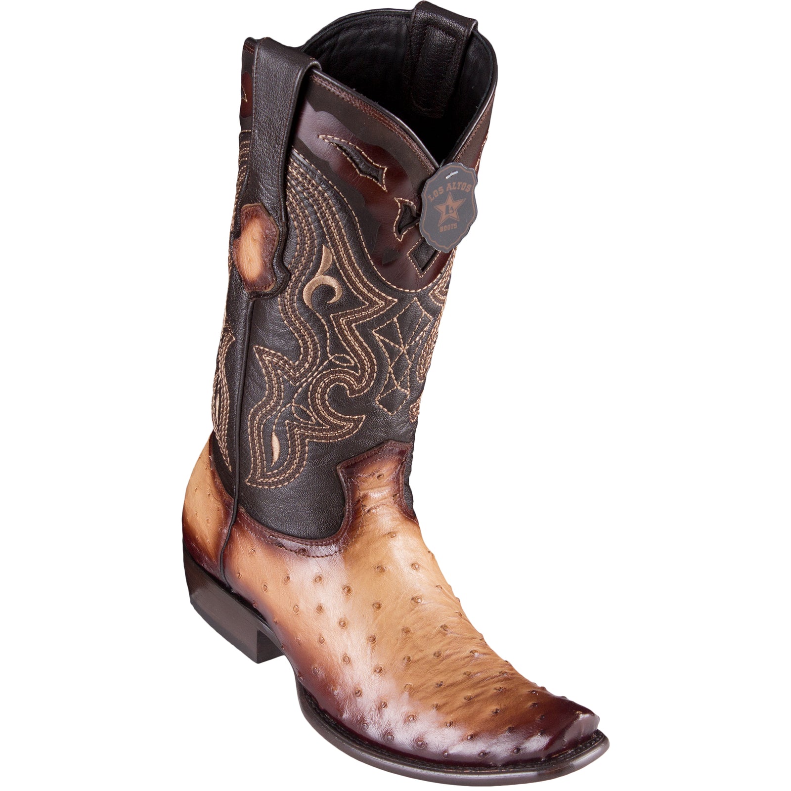 ostrich cowboy boots