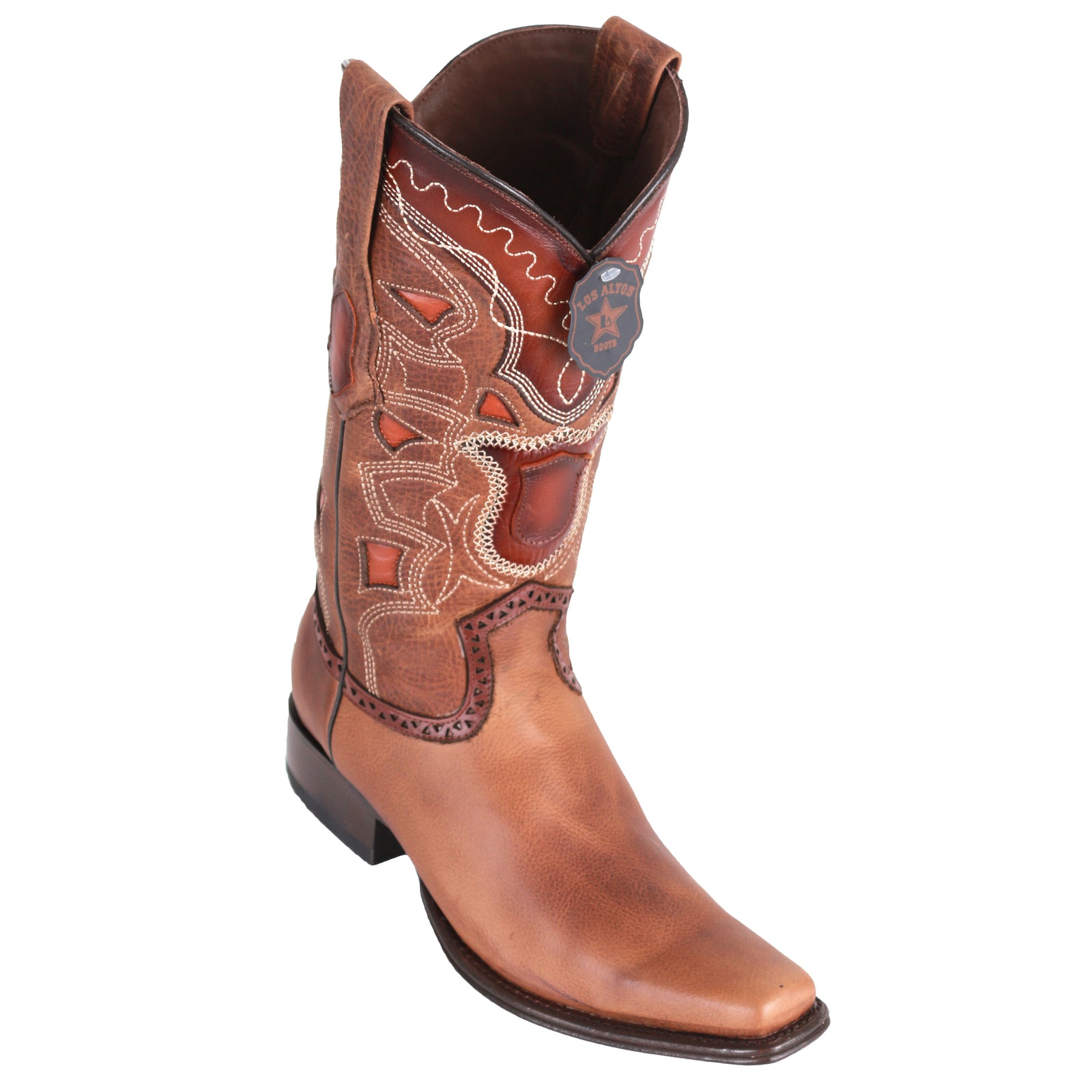 cowboy boots walking heel