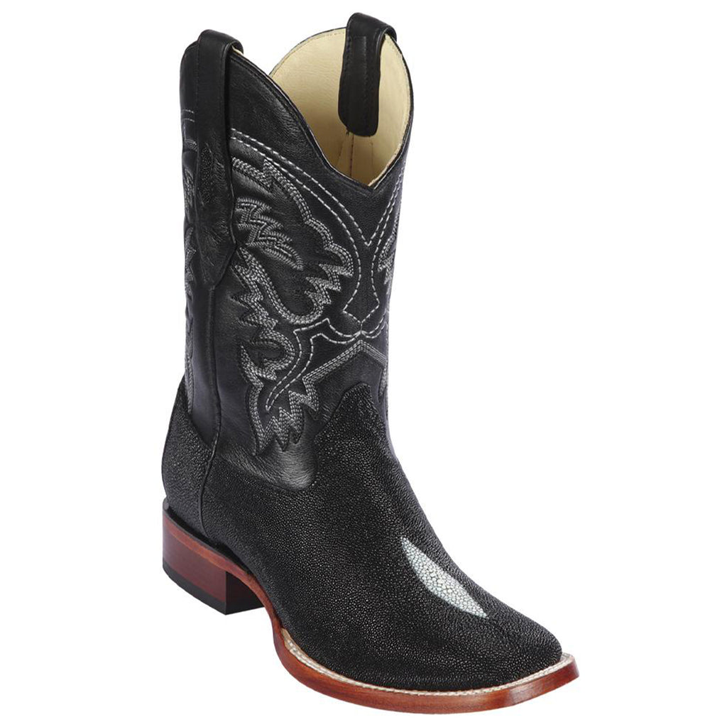 King Exotic Men's Stingray Square Toe Boot