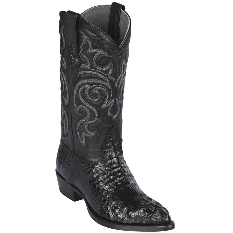 Los Altos Caiman Hornback J-Toe Cowboy Boots – VAQUERO BOOTS