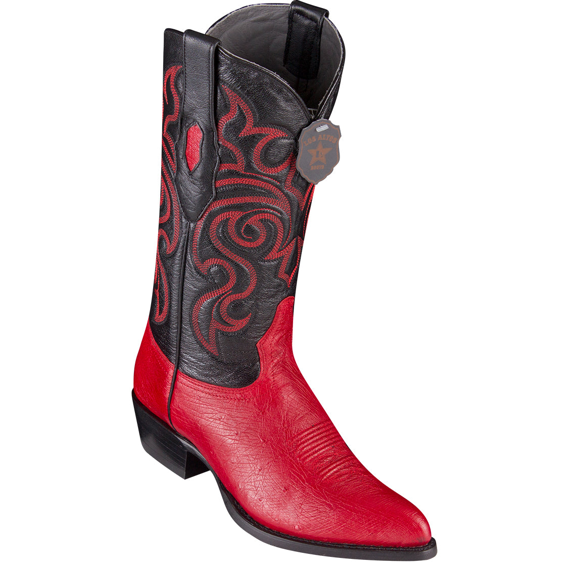 red cowboy boots