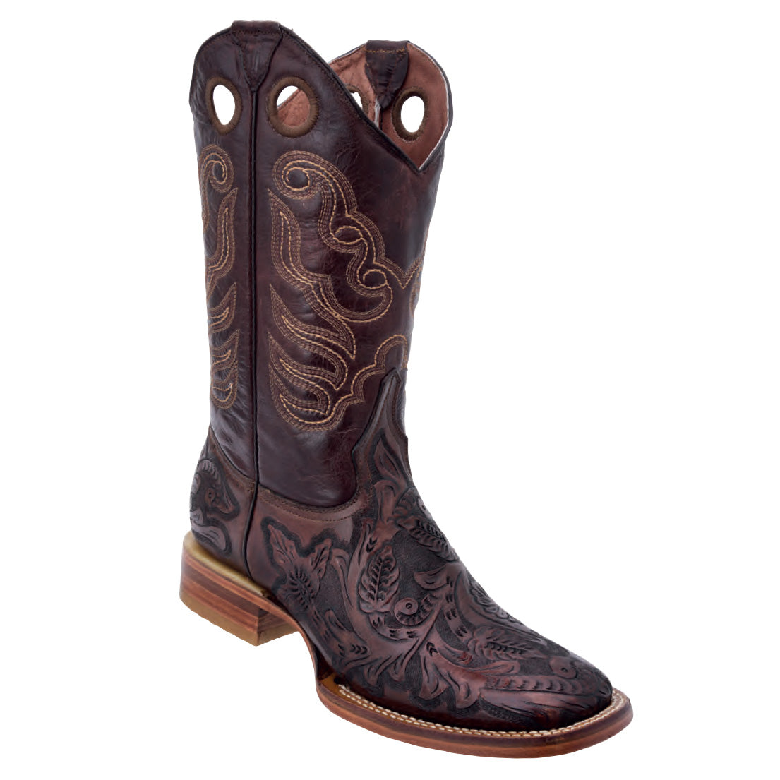 hand tooled mens boots