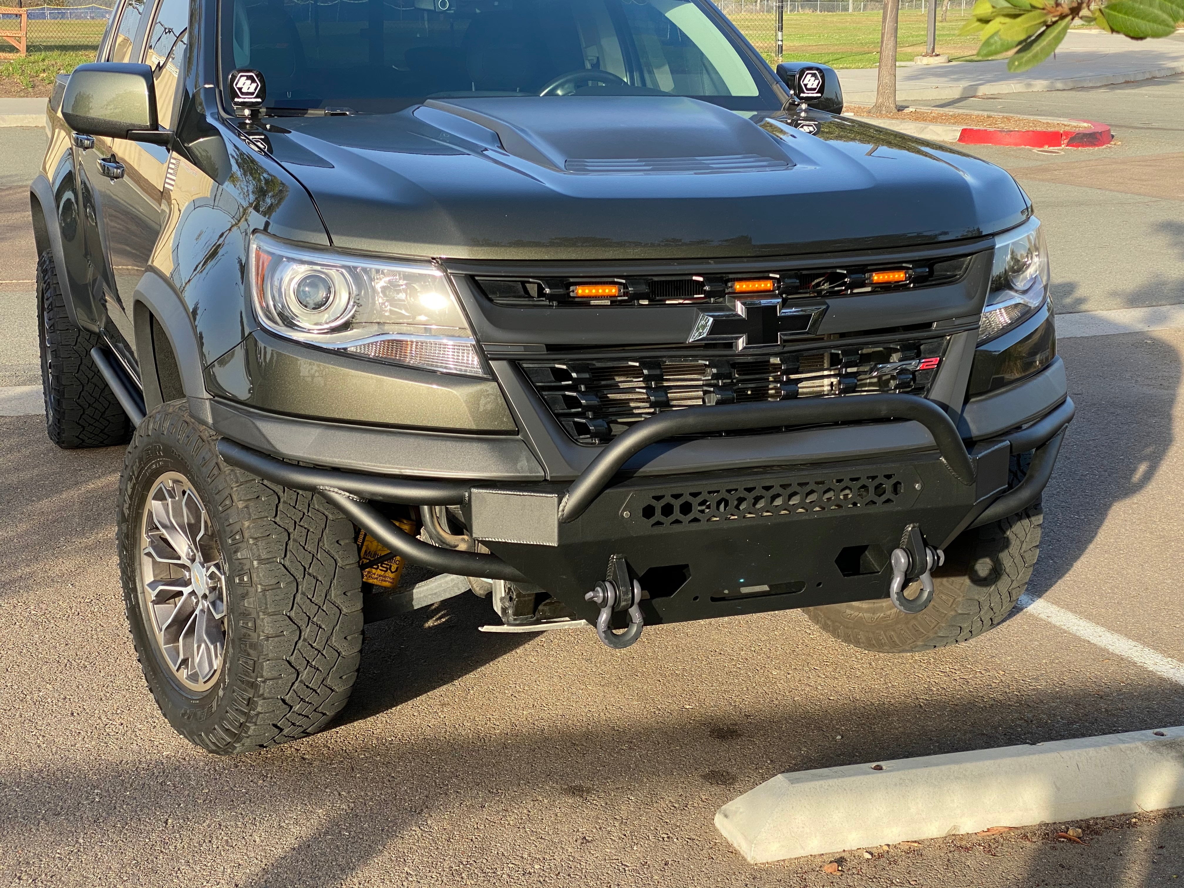 chevy colorado aftermarket front bumper