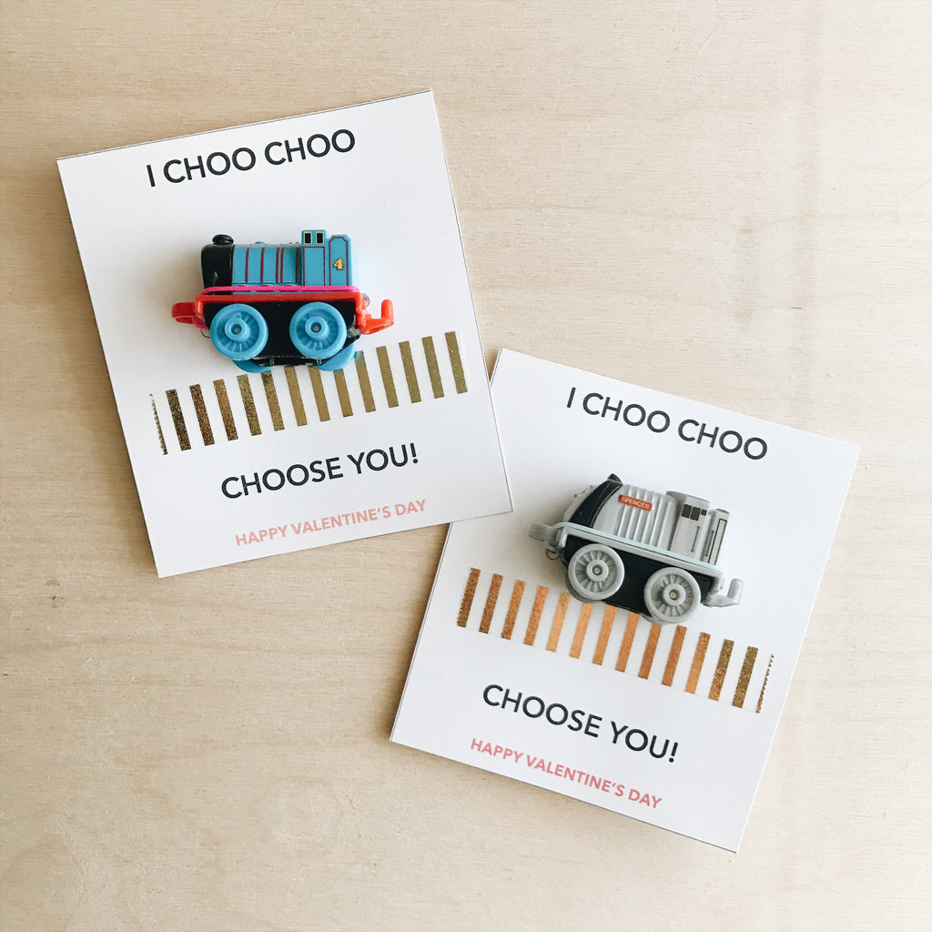 "I CHOO CHOO CHOOSE YOU" Free Printable Card Andnest