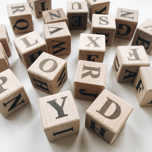 Wooden Alphabet ABC Blocks – Andnest