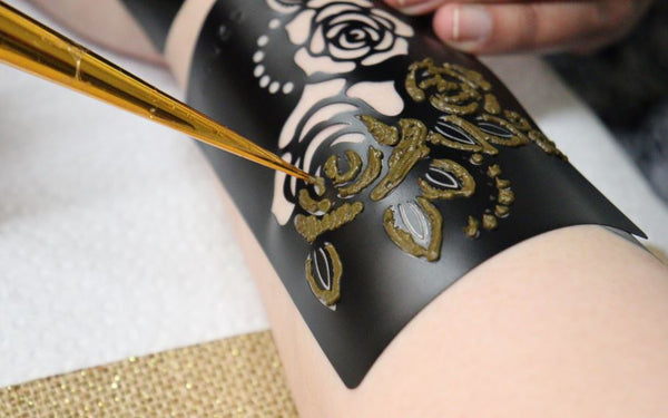 henna stencils