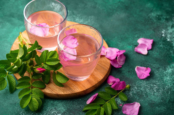 rose water for hair