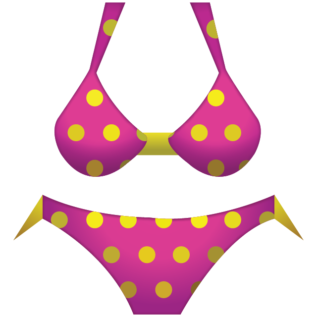 Download Bikini Emoji Icon | Emoji Island