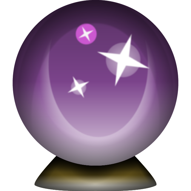 Download Crystal Magic Ball Emoji | Emoji Island