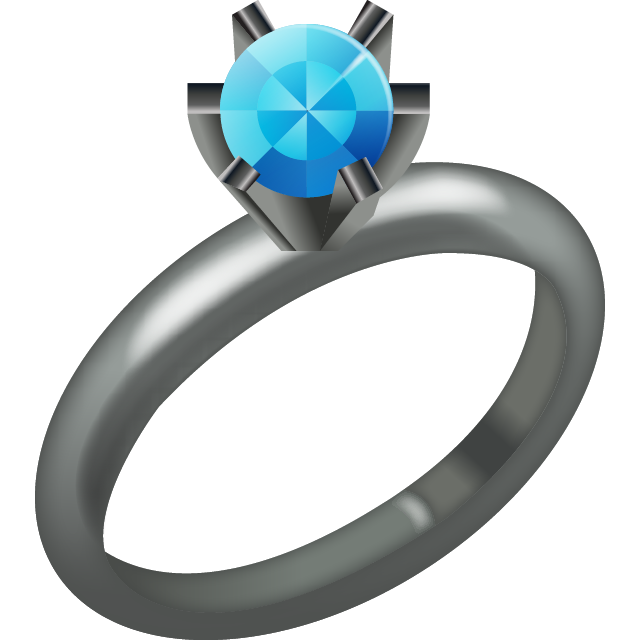 Download Diamond Ring Emoji | Emoji Island