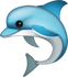 Download Dolphin Iphone Emoji JPG