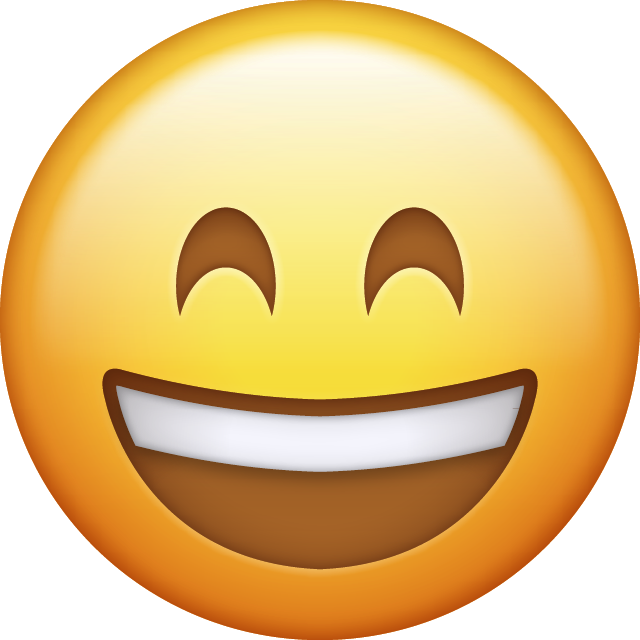 Download Very Happy Iphone Emoji Icon in JPG and AI | Emoji Island