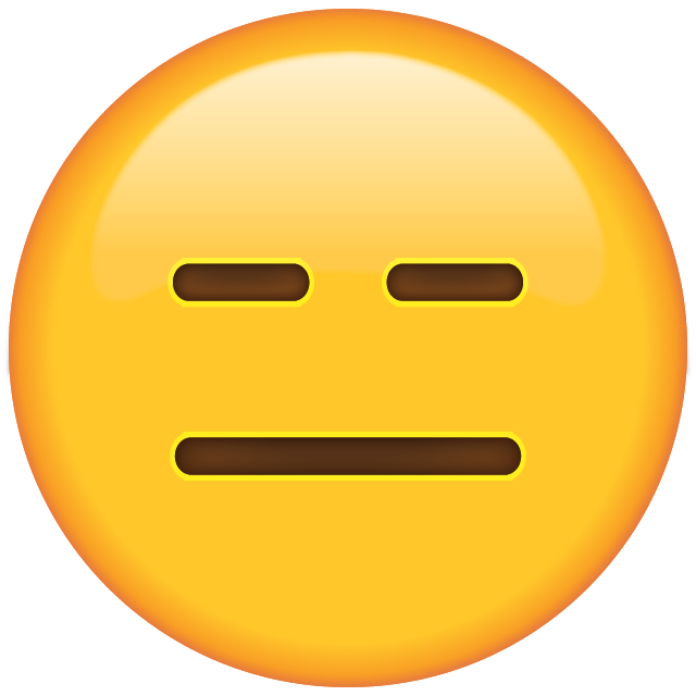 Download Expressionless Face Emoji | Emoji Island