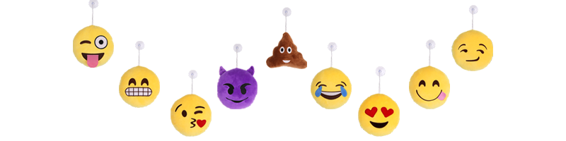 Emoji Mini Plush - Emoji Island