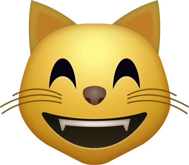 Download Emoji Icons Png Ios 10 Island Happy Cat Icon