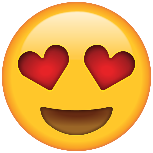 Download Heart Eyes Emoji [Free Emoji Images PNG]
