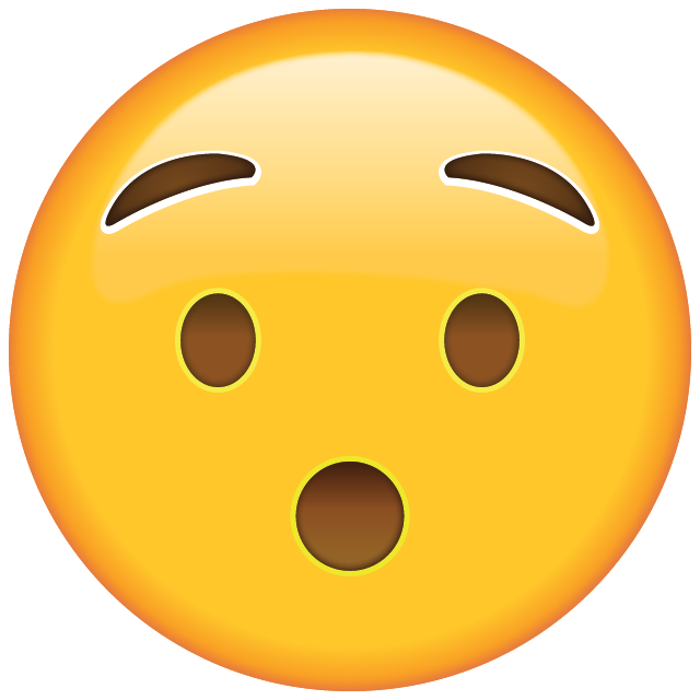 Download Hushed Face Emoji | Emoji Island