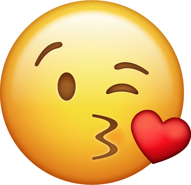Download Kiss With Heart Iphone Emoji Icon in JPG and AI | Emoji Island