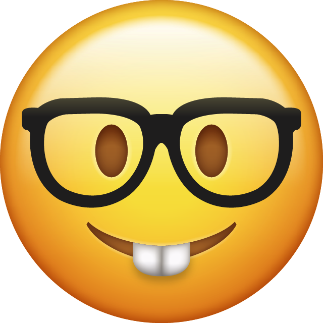 Download Nerd Iphone Emoji  Icon in JPG and AI Emoji  Island