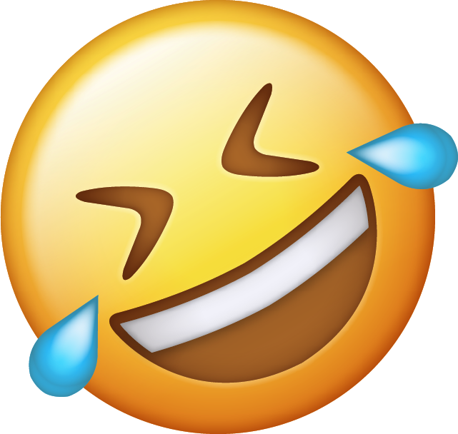 Download New Tears of Joy Iphone Emoji Icon in JPG and AI | Emoji Island