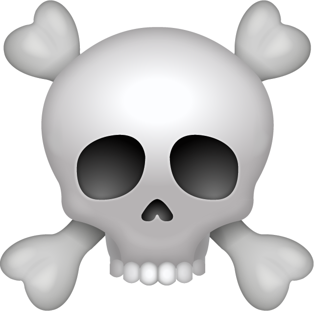 Download Emoji Icons Png Ios 10 Island Pirate Skull Icon