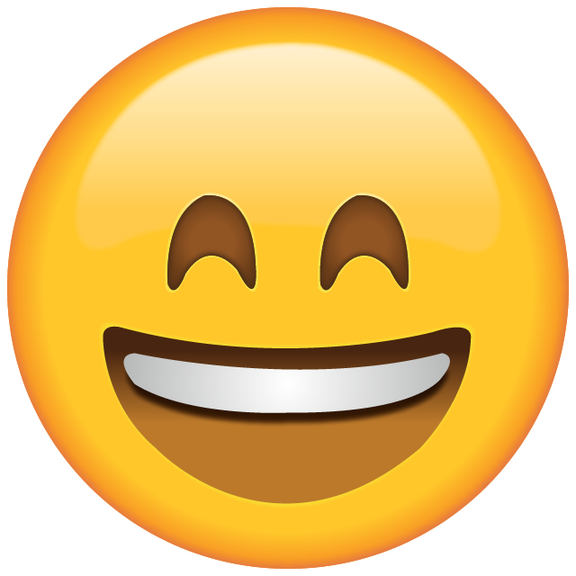 Download Smiling Emoji with Smiling Eyes | Emoji Island