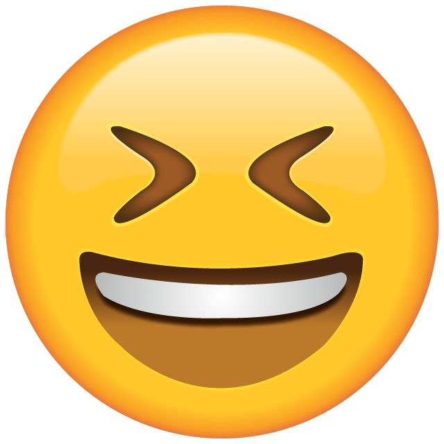 Download Smiling Face with Tightly Closed eyes | Emoji Island