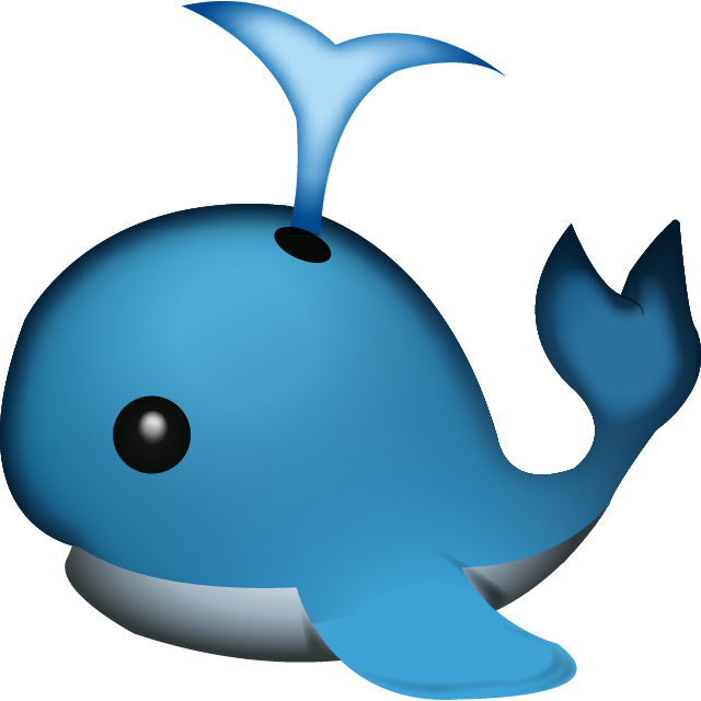 Download Spouting Whale Emoji | Emoji Island