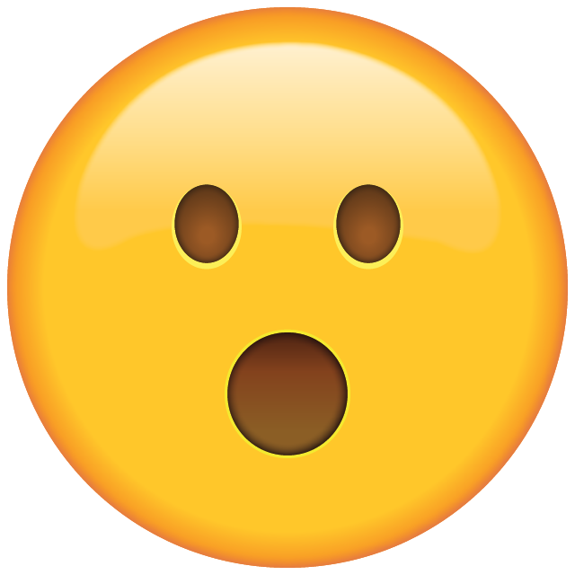 Download Surprised Face Emoji | Emoji Island