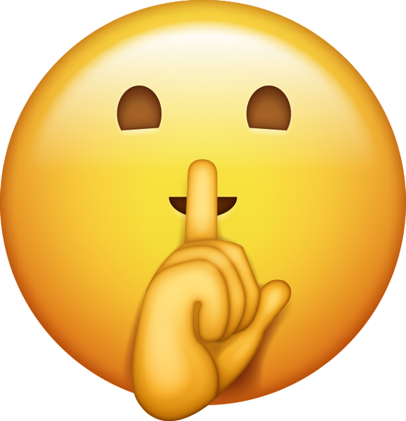 Shh Emoji [Free Download All Emojis] | Emoji Island