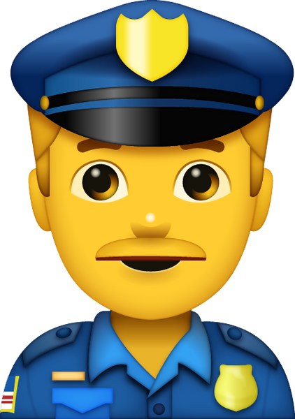 Police Man Emoji [Free Download All Emojis] | Emoji Island