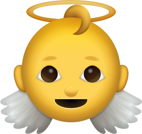 Baby Angel Emoji Free Download Iphone Emojis Emoji Island