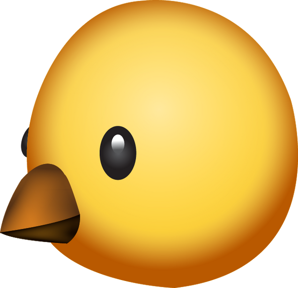 Download Baby Chick Emoji Image in PNG | Emoji Island