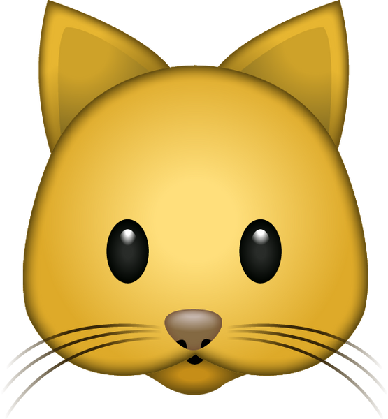 Download Cat Emoji Image in PNG | Emoji Island