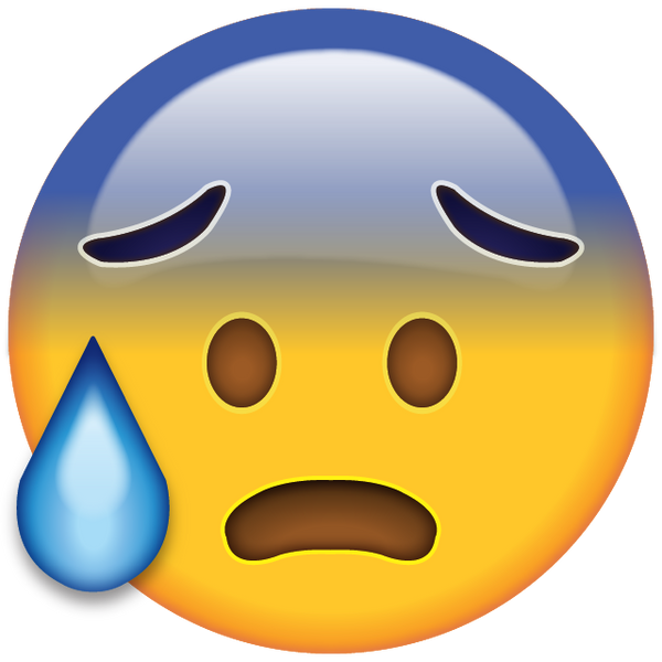 Download Cold Sweat Emoji Icon | Emoji Island