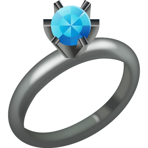 Download Diamond Ring Emoji | Emoji Island