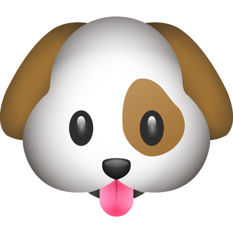Download Dog Emoji Icon | Emoji Island