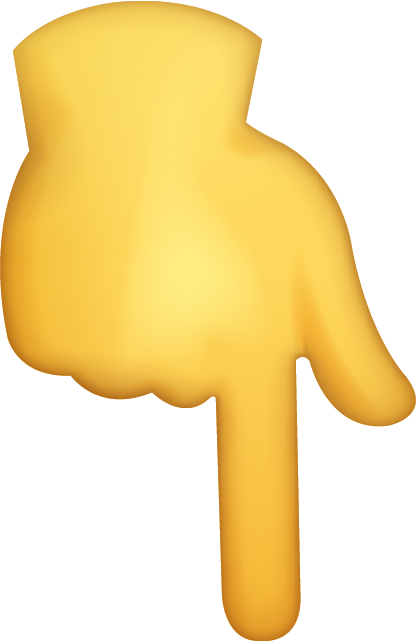 Image result for down emoji