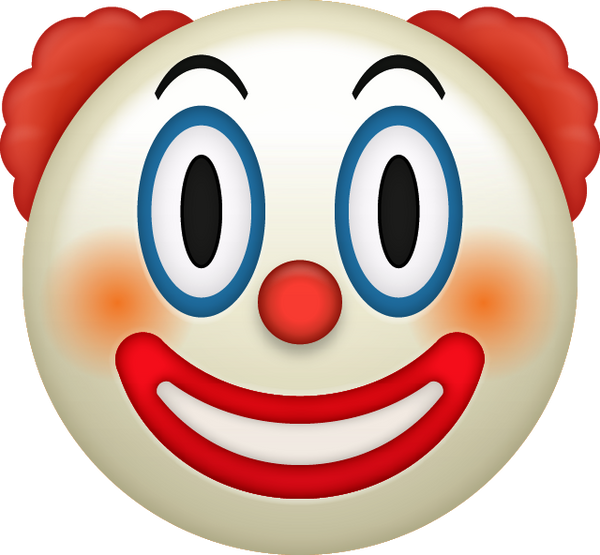 Clown Emoji [Download iPhone Emojis] | Emoji Island