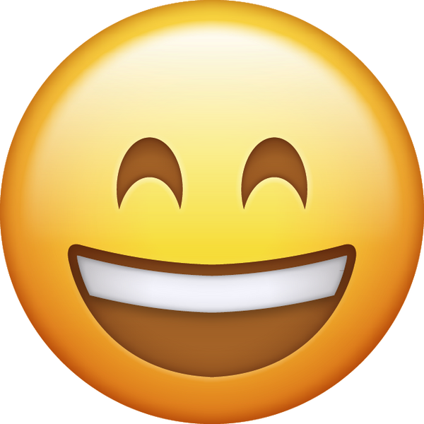 Download Very Happy Iphone Emoji Icon in JPG and AI | Emoji Island