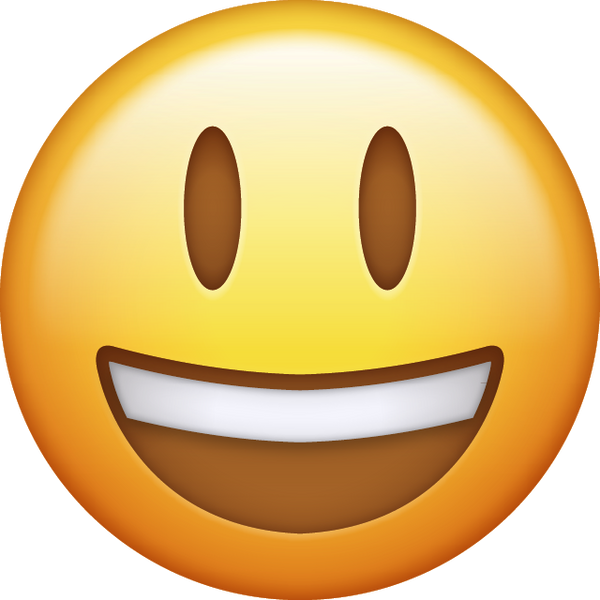 Download Big Smiling Iphone Emoji Icon in JPG and AI | Emoji Island
