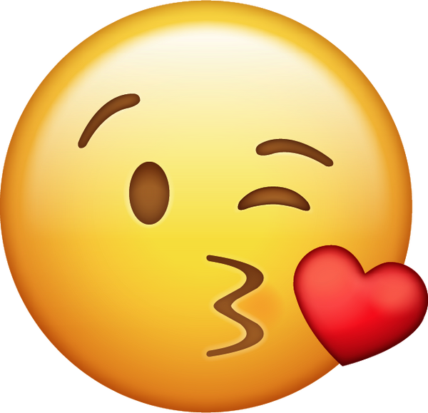 ð Blow Kiss Emoji [Free Download IOS Emojis] | Emoji Island