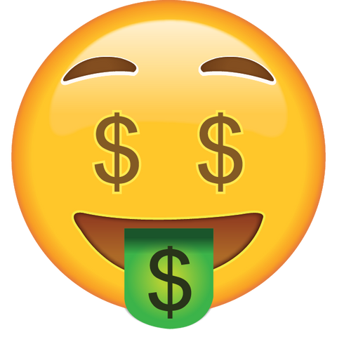 Download Money Face Emoji | Emoji Island