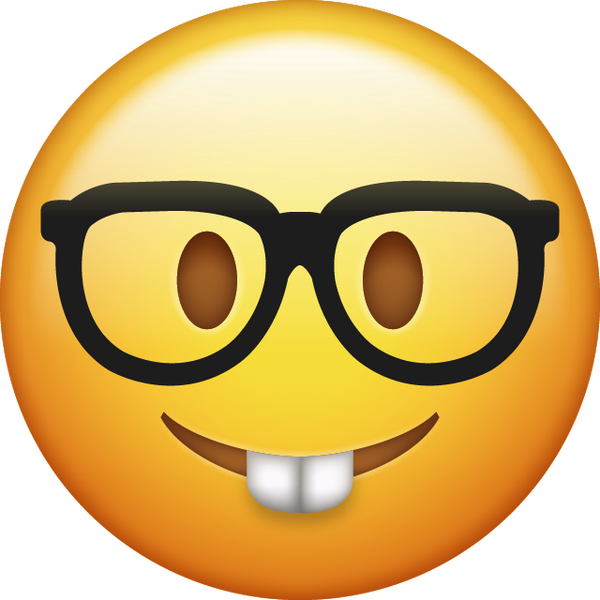 Nerd Emoji [Free Download iPhone Emojis] | Emoji Island
