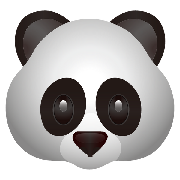 Download Panda Face Emoji | Emoji Island