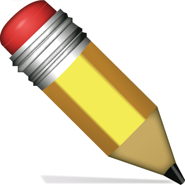 Download Pencil Emoji Icon | Emoji Island