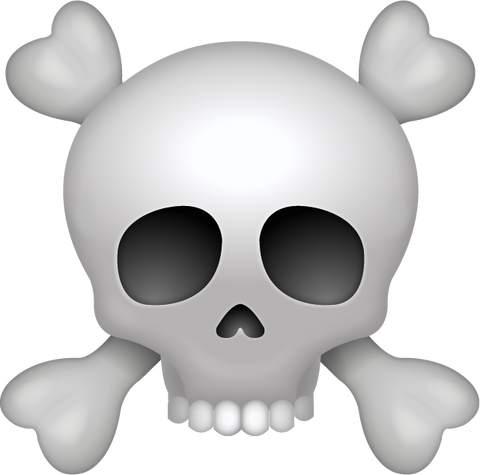 Skull Emoji [Free Download iPhone Emojis] | Emoji Island