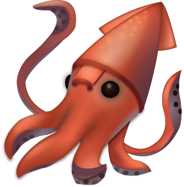 Squid Emoji [Free Download IOS Emojis] | Emoji Island